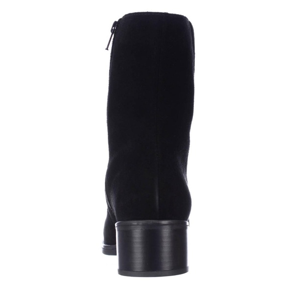 C La Canadienne Perla Black Genuine Suede Leather Waterproof Ankle Boots Size 9 - Picture 4 of 16